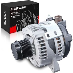 High Output Alternator for:-Toyota Camry 2.4L 2007 2008 2009 2.4L,Corolla 2009 2010 2.4L,Matrix 2009-2013 2.4L,For:-Pontiac Vibe 2009 2.4L,12V 100Amp,Alternador Motor Replace# 400-52167R 11195