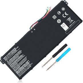 AC14B8K 4ICP5/57/80 Battery for Acer ASPIRE 5 A515-51 V3-372T R5-571T R7-371 ES1-511 ES1-512 ES1-531 ES1-711-P1UV Nitro 5 AN515-51 Spin SP111-31 Chromebook CB3-531 CB3-531-C4A5 CB5-571 Swift 3 SF314