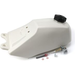 Fits 1985-1986 Yamaha Big Wheel 200 BW 200 Gas Fuel Tank White & Gas Cap