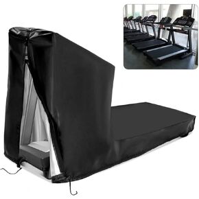Rilime Treadmill Cover,Treadmill Cover Waterproof Outdoor Protective Cover, Dustproof Treadmill Covers with Zipper for Home Gym Indoor Outdoor(81" L x 37" W x 67" H)