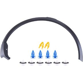 Passenger Side Front Wheel Opening Molding LR123729 LR061972 Compatible for 2015-2019 Land Rover Discovery Sport Front Wheel Flare Arch Molding Right Hand/Passenger Side