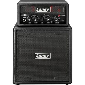 Laney MINISTACK-Iron Battery Powered Guitar Amp with Smartphone Interface, Black