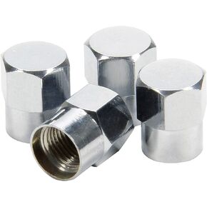 Allstar Performance ALL44053 Chrome Valve Stem Cap 4 Pack