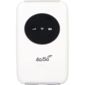 4G LTE USB WiFi Modem, USB WiFi Hotspots Memory Box, 300Mbps Unlocked 5G WiFi SIM Card Slot Built in 3200MAh Wireless Portable WiFi Router