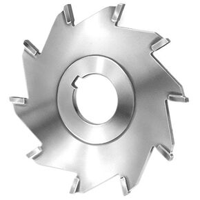 3" Diameter, 1/4" Width, Slitting Saw, Carbide Tipped, 8 Straight Teeth, 1" Arbor Hole, for Milling Most Materials, USA Made, 56683