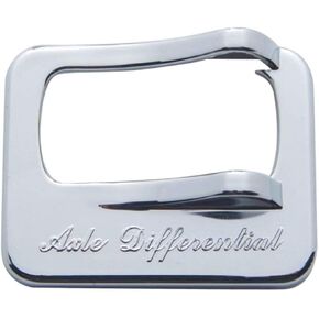 United Pacific 40970 - Rocker Switch Cover - Chrome Rocker Switch Cover For Peterbilt - Axle Differential