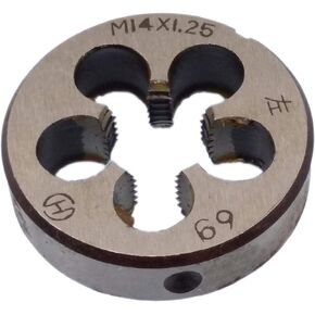 HSS 14mm x 1.25 Metric Die Left Hand Thread M14 x 1.25mm Pitch