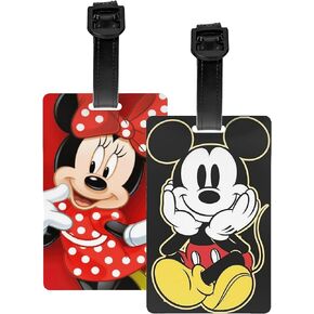 Luggage Tag Set of 2 Travel Bag Personalized Strap Name ID Card in Saudi Arabia