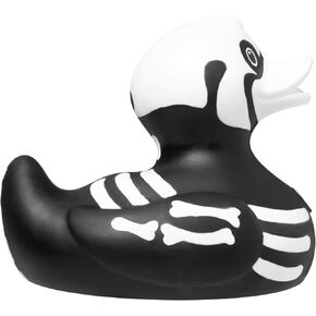 X-Ray (Skeleton) Rubber Duck by Bud Ducks | Elegant Gift Ready Packaging - "Give a duck a bone!" | Child Safe | Collectable