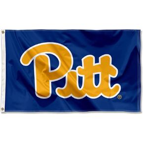 Pittsburgh Panthers Throwback Royal Blue Flag
