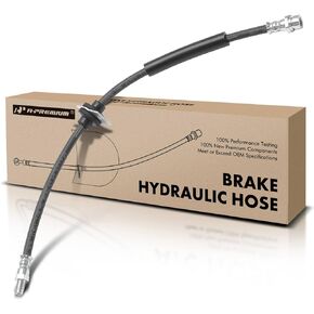 A-Premium Front Driver and Passenger Brake Hydraulic Hoses Compatible with Select Ford Models - Escape 2013 2014 2015 2016 2017 - Replace# CV6Z2078B(Pack of 2)