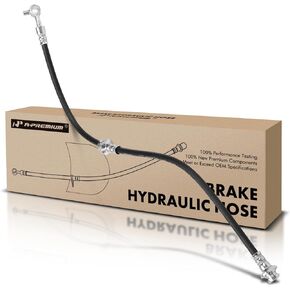 A-Premium Front Driver Brake Hydraulic Hose Compatible with Select Nissan Models - Murano 2003 2004 2005 2006 2007 - Replace# 46210CA00E