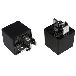 DVPARTS 2X High Power Relay Winch Relay SLDH-12VDC-1C 80A NC 5PIN SPDT Split Car Vehicle Truck Boat Spotlight Changeover Automotive Waterproof Relay