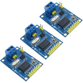 3Pcs MCP2515 CAN Bus Module TJA1050 Receiver SPI Module for Arduino 51 MCU ARM Controller Development Board