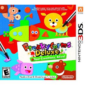 Freakyforms Deluxe: Your Creations, Alive! - Nintendo 3DS (Renewed)
