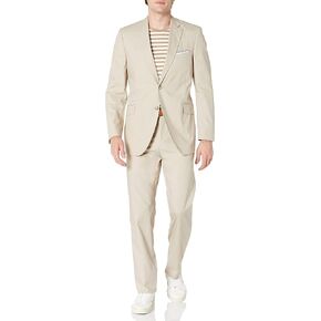 Kroon Men's Irons Aim Active Inspired Movement Perfect Poplin Suit with Flex Lining