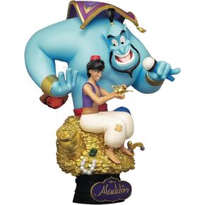 Beast Kingdom Disney Classics: Aladdin DS-075 D-Stage Statue, Multicolor