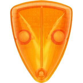 Grote 99913 Yellow Clearance Marker Replacement Lenses (School Bus Wedge Lens)
