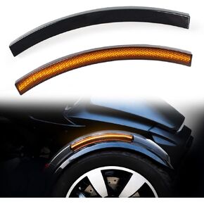 Front Fender Lights Compatible with Can Am Spyder Accessories, LED Turn Signal Fender Light Wheel Light Compatible with Spyder F3 RS ST RT 2013-2018 (2PCS) in Saudi Arabia