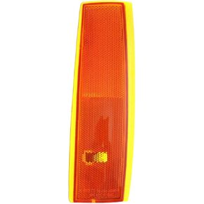 For GMC C/K Pickup Side Marker Light 1988-1993 Driver Side Replacement For GM2550141