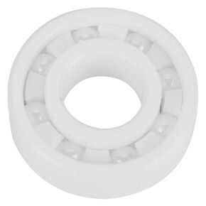 Hilitand 6202 Ceramic Ball Bearing, High Precision Full Ceramic ZrO2 Bearing 15x35x11mm
