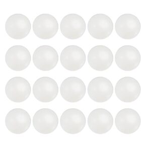 uxcell 25pcs 6mm Nylon Solid Plastic Bearing Balls G1 Precision