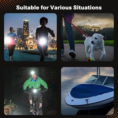 4 قطع من مصابيح الملاحة لقوارب الكاياك، مصابيح أمان LED مع أوضاع وامضة وامضة، مجموعة مجانية للتجميع لقوس القارب واليخت وذيل الدراجة باللون الأحمر والأخضر والأبيض والأزرق in Kuwait
