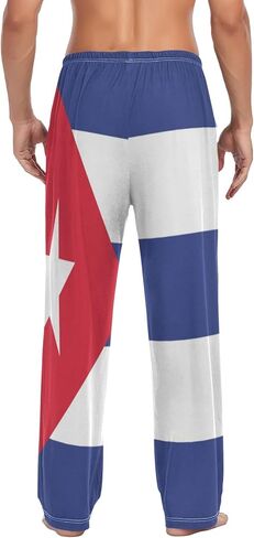 Ollabaky Flag Men's Pajama Pants Sleepwear Lounge Pajama Bottoms with Pockets, S M L XL XXL in Kuwait