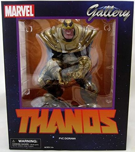 معرض Marvel Gallery من Diamond Select Toys: شخصية Thanos PVC، متعددة الألوان، (الموديل: MAY192386) in Saudi Arabia