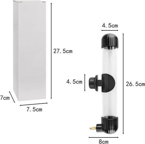 Automatic Bird Water Dispenser 7.43 Oz Hanging Parrots Drinker Waterer Medium Large Birds Water Feeder for Canary Cockatiel in Saudi Arabia