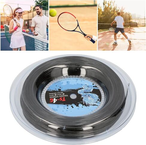 EVTSCAN 200m Durable Polyester Tennis Racket String Round Strike‑Resistance Hard Racquet String in Saudi Arabia