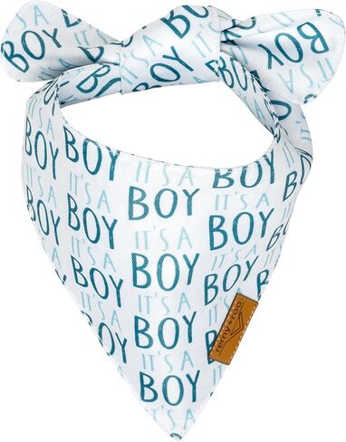 مناديل ريمي+رو للكلاب - عبوتان | مجموعة كشف الجنس | نسيج متين ممتاز | براءة اختراع الشكل | مقاس قابل للتعديل | مقاسات متعددة متوفرة (كبيرة) in Kuwait