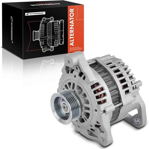 مولد كهربائي ممتاز متوافق مع Nissan Frontier، Xterra 2003-2004 3.3L، 12V 100A 5-Groove Pulley في اتجاه عقارب الساعة، استبدال # 231001Z600، LR1100736B in Saudi Arabia