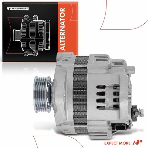 مولد كهربائي ممتاز متوافق مع Nissan Frontier، Xterra 2003-2004 3.3L، 12V 100A 5-Groove Pulley في اتجاه عقارب الساعة، استبدال # 231001Z600، LR1100736B in Saudi Arabia