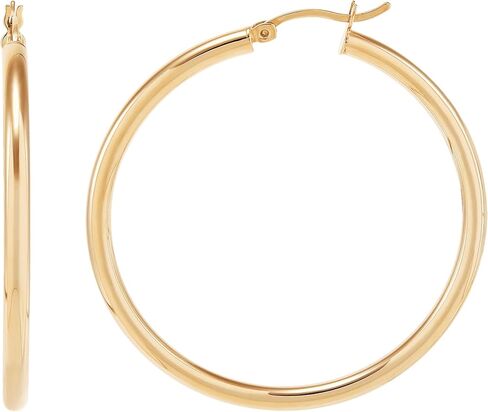 Silpada 'Smooth Falling' Hoop Earrings in Kuwait