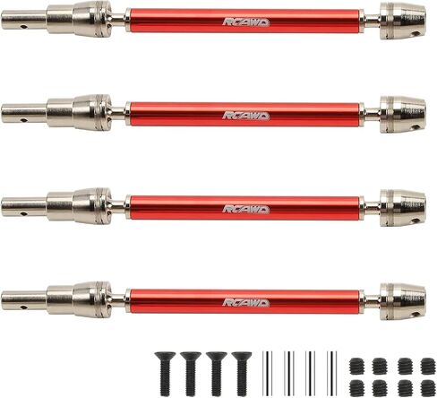 RCAWD Slider CVD Driveshaft Front Rear Axle #45 Steel Alum Alloy Drive Shaft Upgrades 4pcs for 1/10 Arrma Kraton 4S V2 Outcast 4S V2 Upgrade Parts (Dark Blue) in Saudi Arabia
