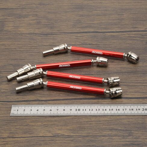 RCAWD Slider CVD Driveshaft Front Rear Axle #45 Steel Alum Alloy Drive Shaft Upgrades 4pcs for 1/10 Arrma Kraton 4S V2 Outcast 4S V2 Upgrade Parts (Dark Blue) in Saudi Arabia