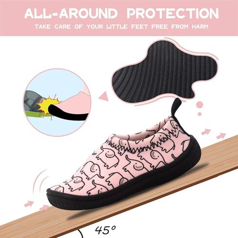 Dream Bridge Kids Water Shoes Quick Dry Barefoot Non-Slip Boys Girls Aqua Socks Shoes for Beach Outdoor Sports in Saudi Arabia