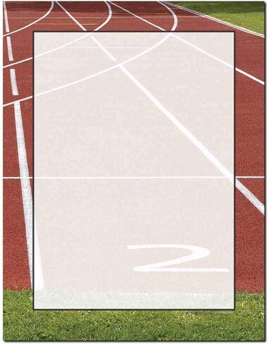 أوراق ذات رأسية وورق الطابعة من Track & Field (100 حزمة) in Kuwait