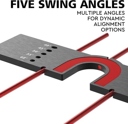 XSMSGO Professional Golf Swing and Putting Training Aid,Improves Aim and Alignment,5 Different Swing Plane Angles and Putt Distance,Portable Detachable Indoor and Outdoor Training Equipment Bag in Saudi Arabia