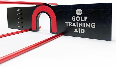 XSMSGO Professional Golf Swing and Putting Training Aid,Improves Aim and Alignment,5 Different Swing Plane Angles and Putt Distance,Portable Detachable Indoor and Outdoor Training Equipment Bag in Saudi Arabia