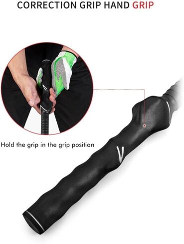 Dapuly Golf Swing Training Aid Rope, Portable Golf Swing Trainer Training Adjustable Handle Golf Posture Movement Correction Indoor Golf Training Equipment for Golf Club Beginners in Saudi Arabia