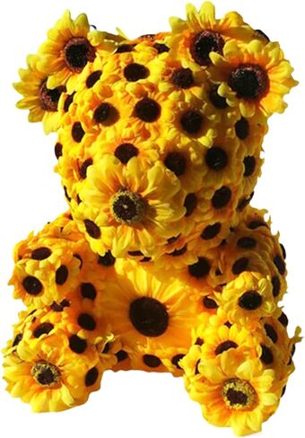GYORI Realistic Sunflower Bear Doll Ornament and Home Decor in Saudi Arabia