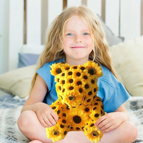 GYORI Realistic Sunflower Bear Doll Ornament and Home Decor in Saudi Arabia