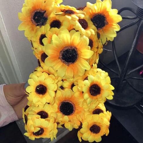 GYORI Realistic Sunflower Bear Doll Ornament and Home Decor in Saudi Arabia