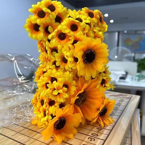 GYORI Realistic Sunflower Bear Doll Ornament and Home Decor in Saudi Arabia