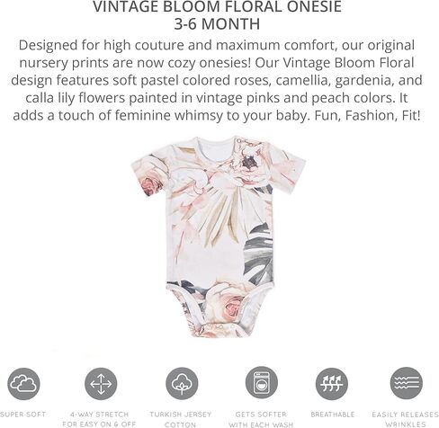 Oilo Studio’s Baby Bodysuit I Baby Clothes for Newborns I Gender Neutral Baby Clothing I Cute Summer Outfits in Kuwait