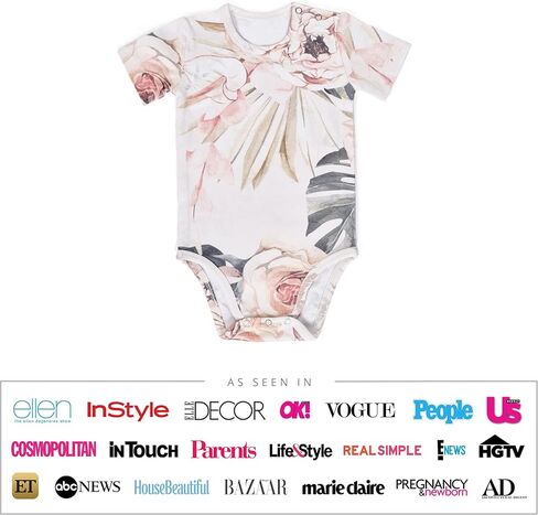 Oilo Studio’s Baby Bodysuit I Baby Clothes for Newborns I Gender Neutral Baby Clothing I Cute Summer Outfits in Kuwait