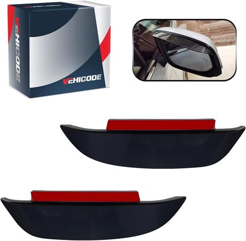 VEHICODE Side Mirror Rain Guards Truck Accessories for Toyota Tundra 2024 2023 2022 Rainproof Visor Rear View Mirror Cover Cap Eyebrow Sticker Exterior Snow Shade (2 Pack) in Saudi Arabia