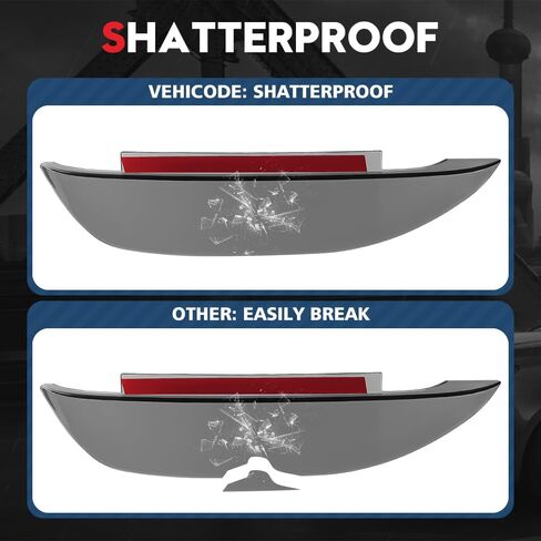 VEHICODE Side Mirror Rain Guards Truck Accessories for Toyota Tundra 2024 2023 2022 Rainproof Visor Rear View Mirror Cover Cap Eyebrow Sticker Exterior Snow Shade (2 Pack) in Saudi Arabia